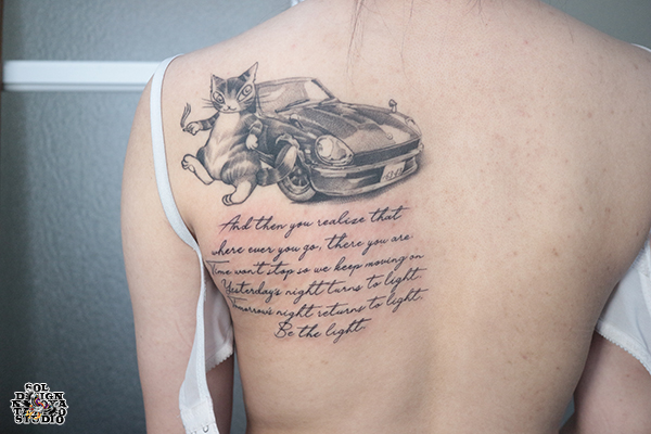 名古屋　タトゥー　女性